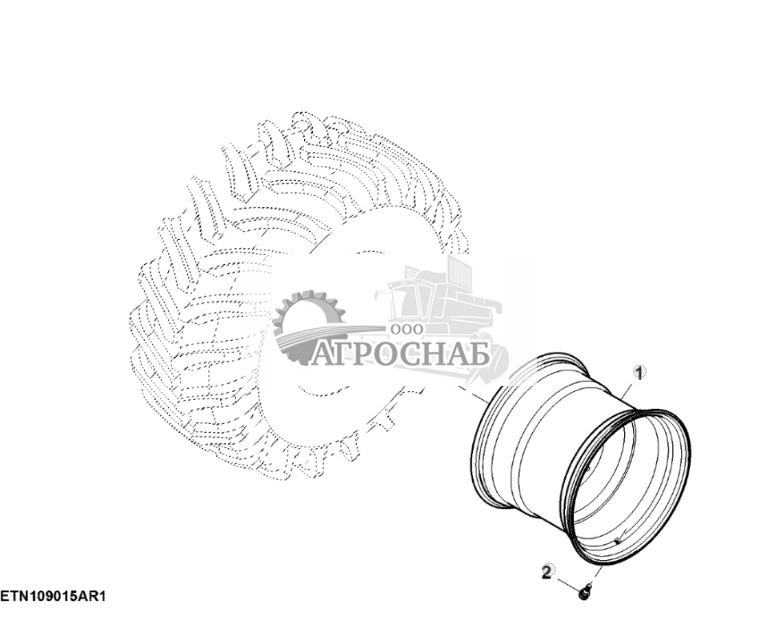 Ведущее колесо, DW27B x 32 - ST847270 287.jpg